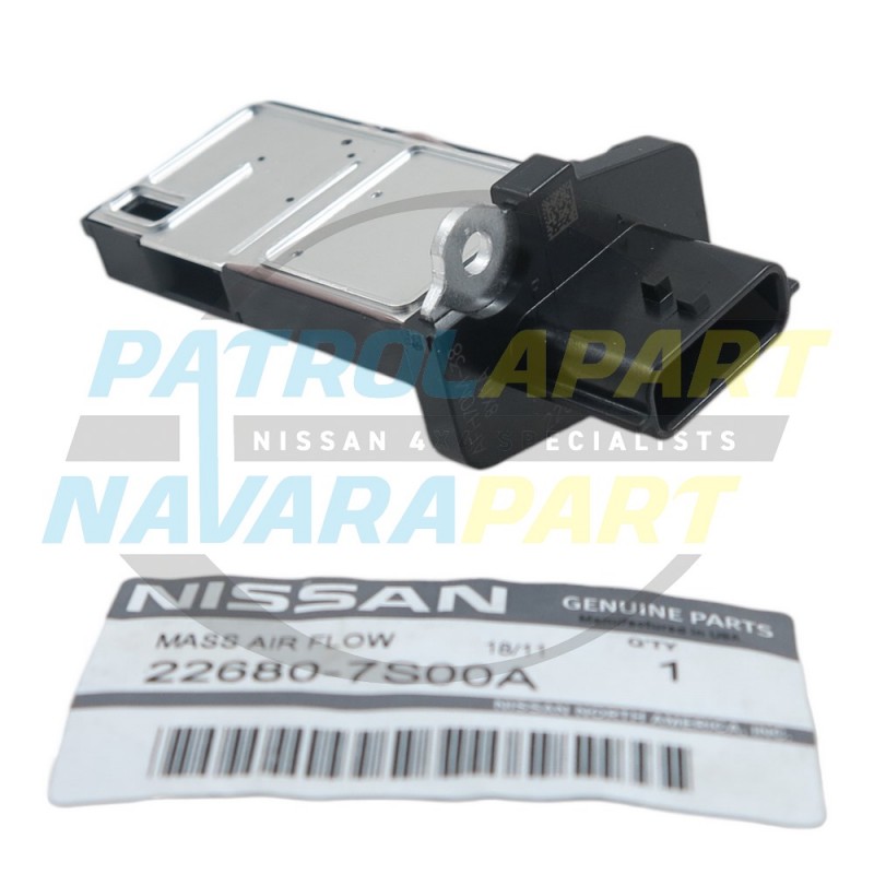 Nissan Patrol GU Genuine Mass Air Flow MAF Sensor ZD30 Series 4 & Y62 VK56