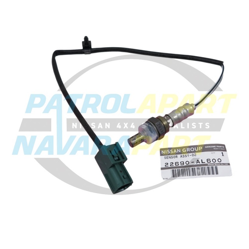 Nissan Patrol Genuine GU TB48 Oxygen Sensor Rear Upper 2006 on