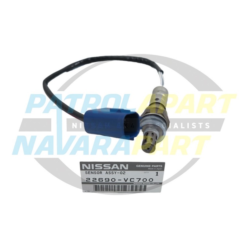 Nissan Patrol Genuine GU TB48 Oxygen Sensor Front Upper 2006 on