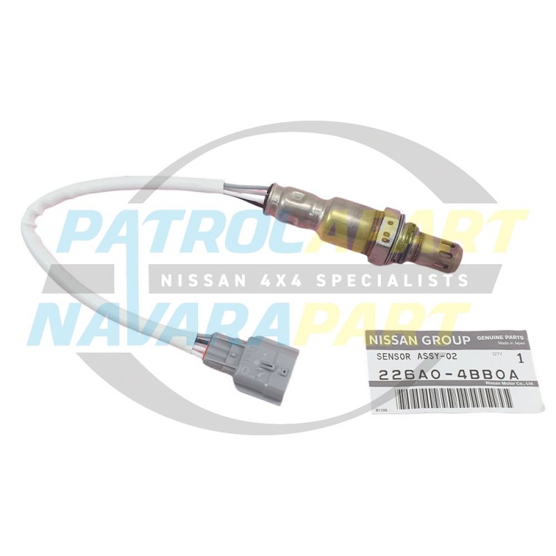 Genuine Nissan Patrol Y62 VK56 Series 3 On Oxygen Lambda Sensor Rear