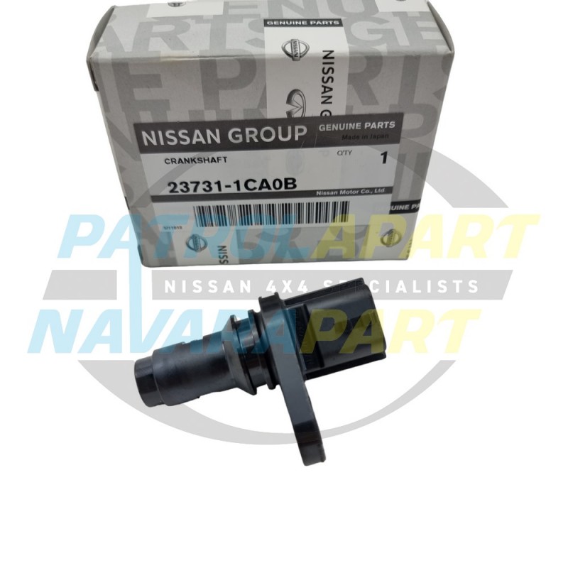 Genuine Nissan Patrol Y62 VK56 V8 5.6L Crank Angle Sensor UPTO 10/2015