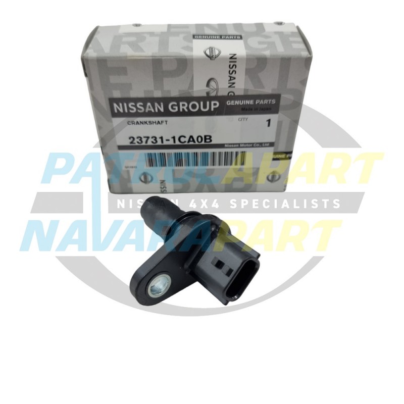 Genuine Nissan Patrol Y62 VK56 V8 5.6L Crank Angle Sensor UPTO 10/2015