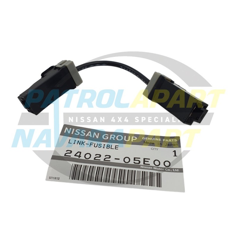 Genuine Nissan Patrol GQ Y60 Fusible Link Single Grey/Black