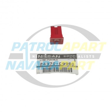 Genuine Nissan Patrol GU Fusible Link Red 50A Fuse