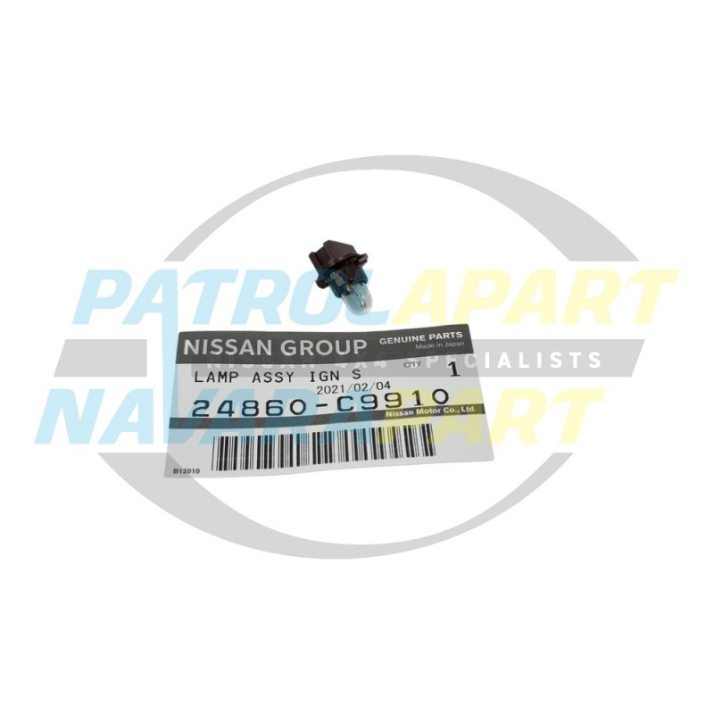 Genuine Nissan Patrol GU Y61 S3-S4 Dash Cluster Globe Brown 14V 1.4W