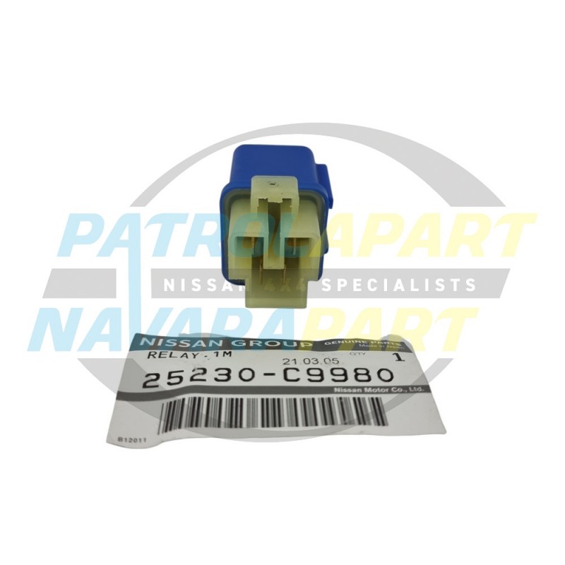 Genuine Nissan Patrol GQ Y60 Blue 4 Pin Relay - Many Uses