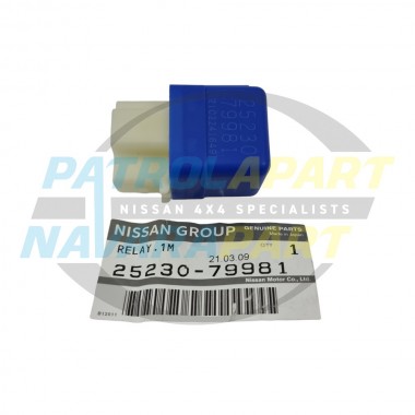 Genuine Nissan Patrol GQ Y60 & GU Y61 Blue 4 Pin Relay