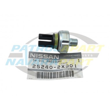 Genuine Nissan Patrol GU ZD30 Drivers Oil Pressure Switch Sensor 25psi