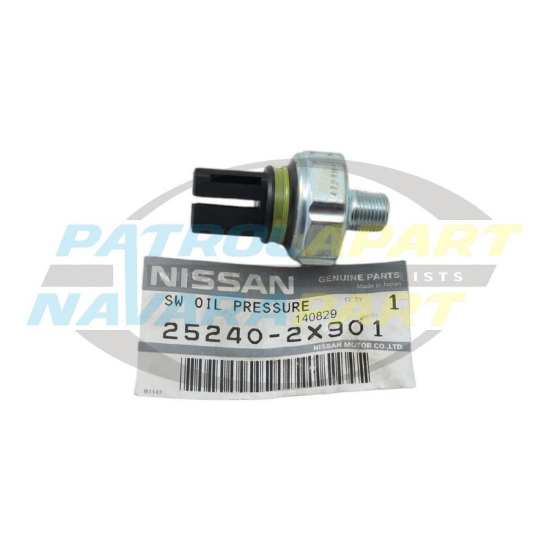 Genuine Nissan Patrol GU ZD30 Drivers Oil Pressure Switch Sensor 25psi