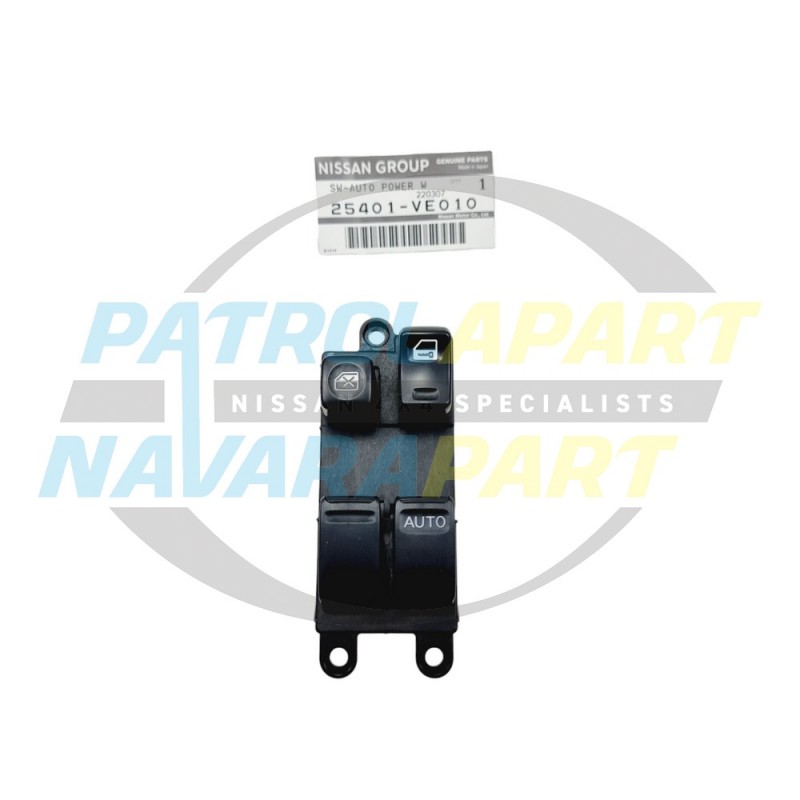 Genuine Nissan Patrol GU Y61 Ute Window Combo Switch up to 12/2012