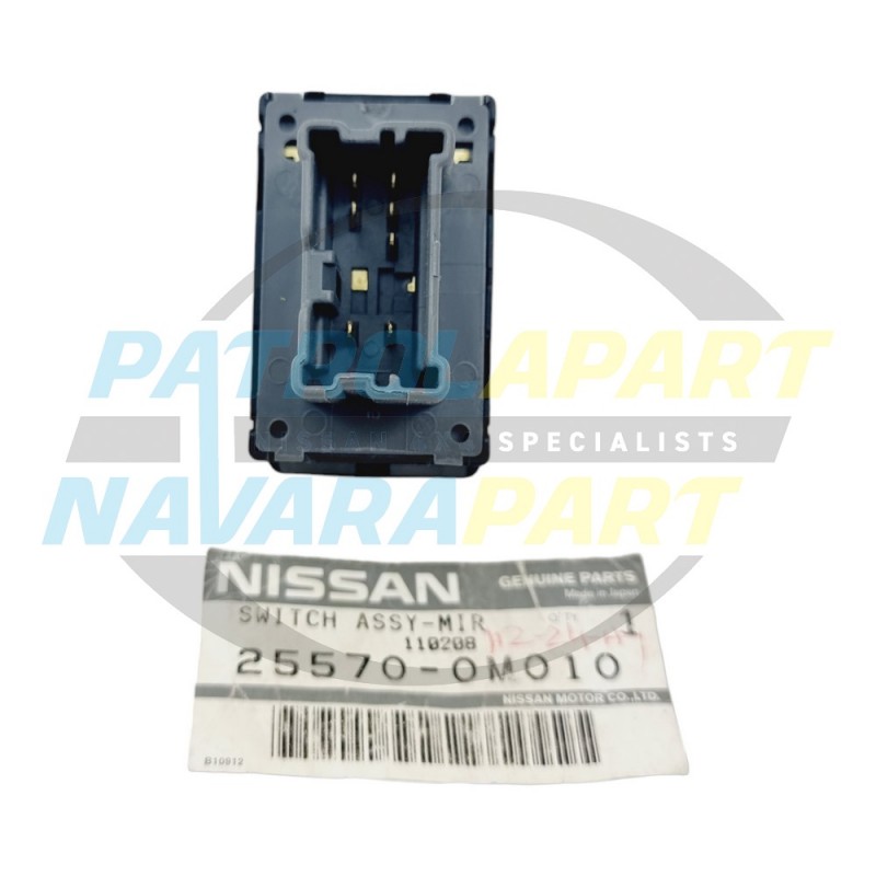 Genuine Nissan Patrol GU Y61 Series 1-2 Electric Mirror Switch