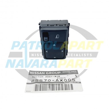 Genuine Nissan Patrol GU Y61 Series 4-9  Electric Mirror Switch