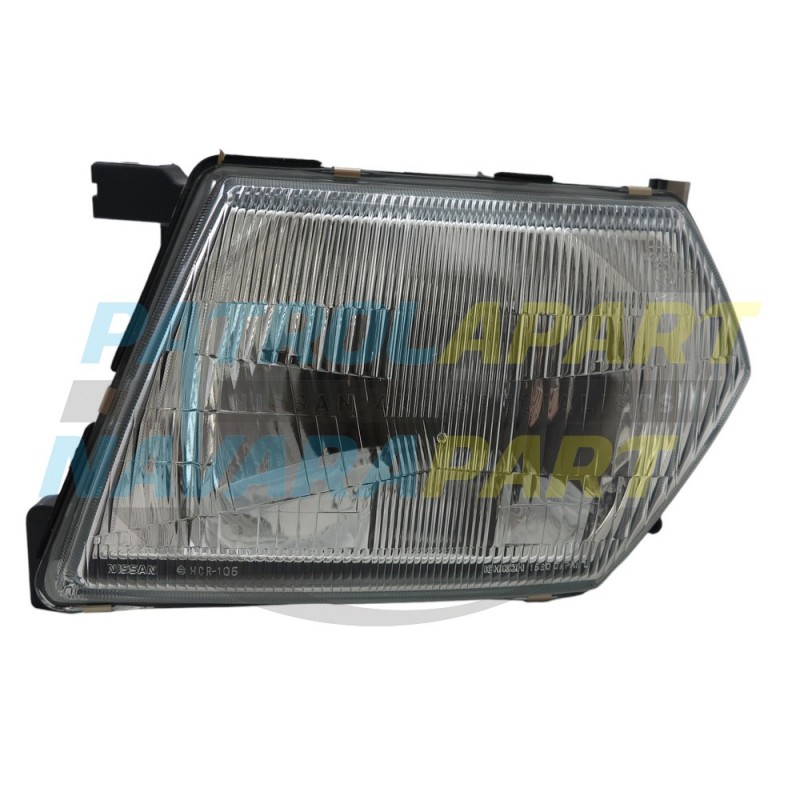 Genuine Nissan Patrol GU series 1 & 2 headlight assembly LH