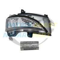 Genuine Nissan RH Y62 Mirror Turn Signal Indicator