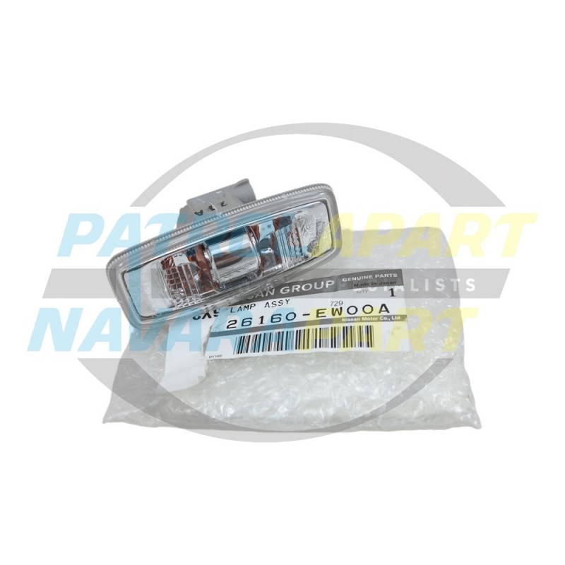 Genuine Nissan GU Patrol Y61 Series 4 Clear Side Indicator Repeater in Guard