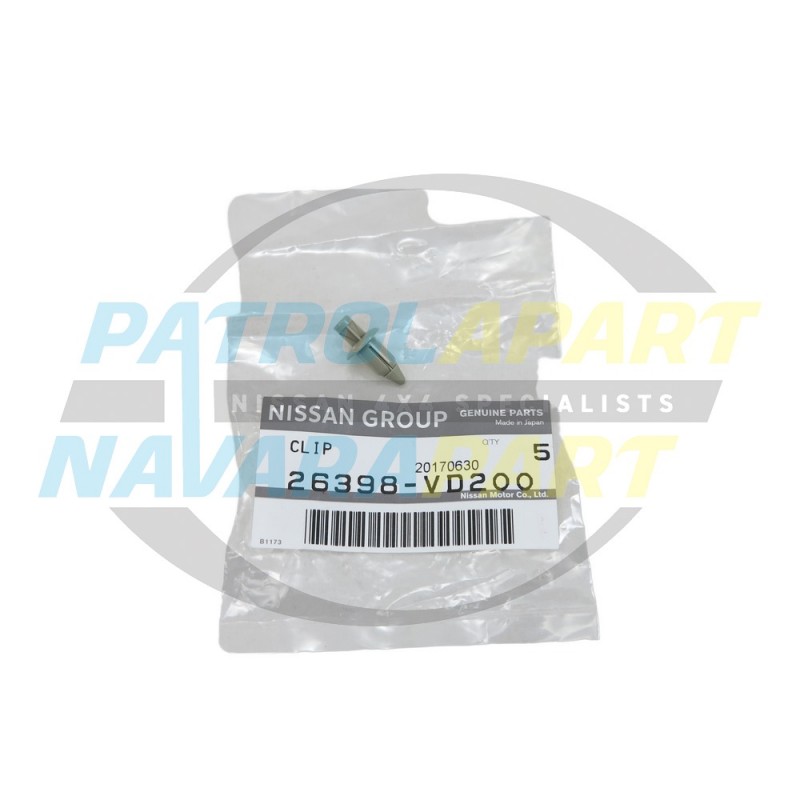 Genuine Nissan Patrol GU Code G Stop Light Cover Clip