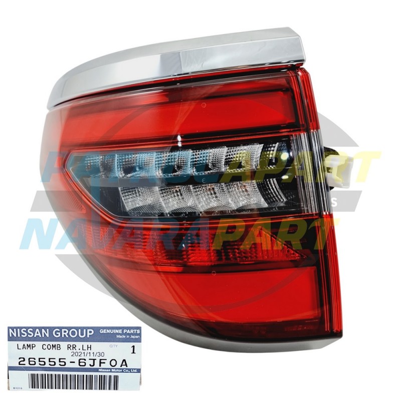 Genuine Nissan Patrol Y62 Wagon LH Body LED Tail Light S5