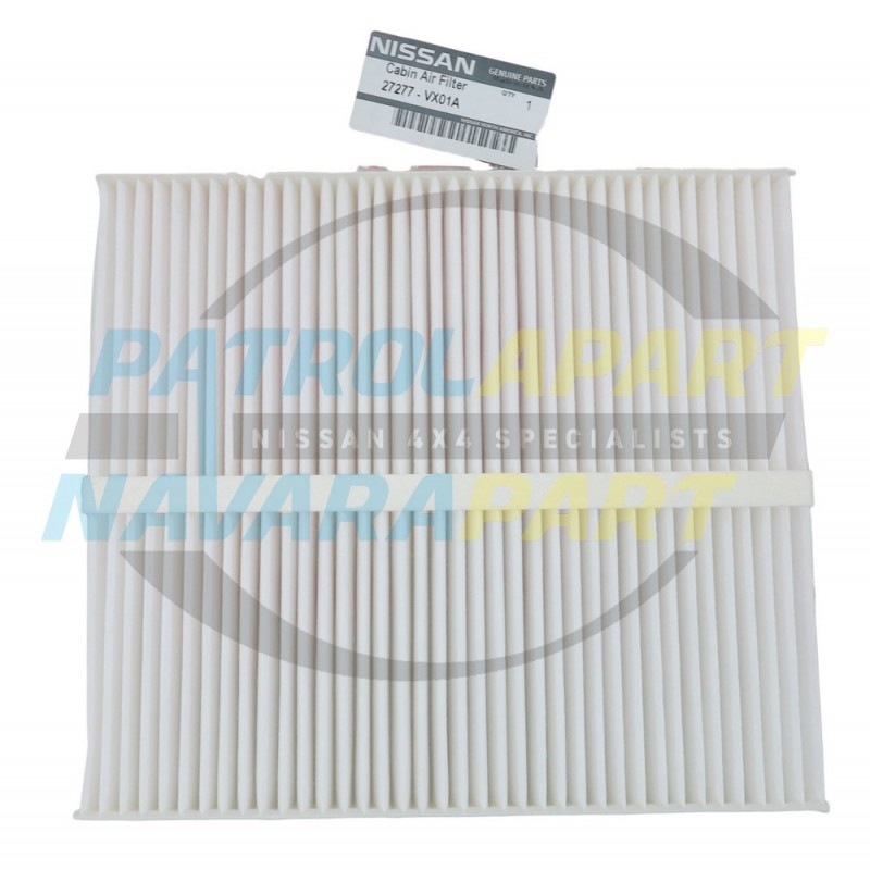 Genuine Nissan Patrol Y62 Polen Filter 27277VX01A