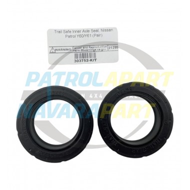 TRAILGEAR Front Inner Axle Seals PAIR for Nissan Patrol GQ GU