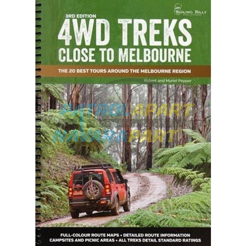 Map Book 4wd Treks Close to Melbourne
