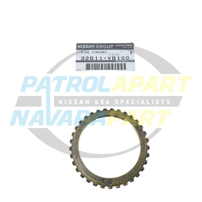 Genuine Nissan Patrol 5th Gear Synchro Ring To Suit GU TB/TD/ZD