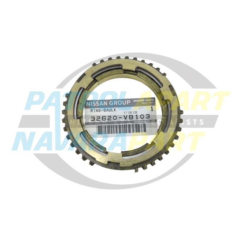 Genuine Nissan Patrol GU Y61 3rd Gear Synchro Ring