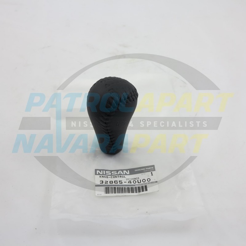 Genuine Nissan Patrol GU Series 4 Black Gear Stick Knob Colour Code G