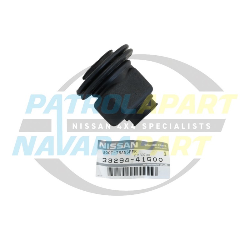 Genuine Nissan Patrol Transfer Lever Upper Rubber Boot GQ