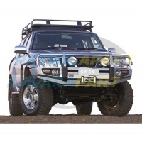 ARB Deluxe Winch Bull Bar Suit Nissan Patrol GU Series 4 with Flares