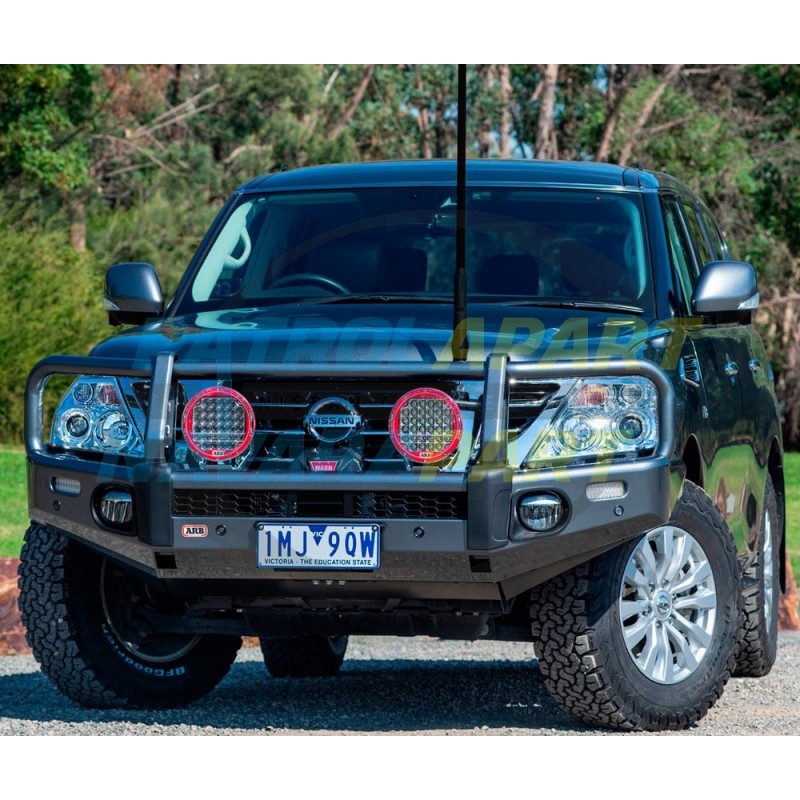 ARB Summit Bullbar suits Nissan Patrol Y62 Series 4 BLACK