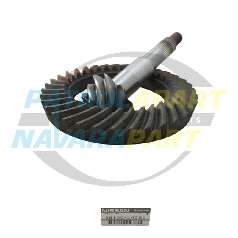 Genuine Nissan Patrol GQ GU Rear Diff Gears 4.375 ratio