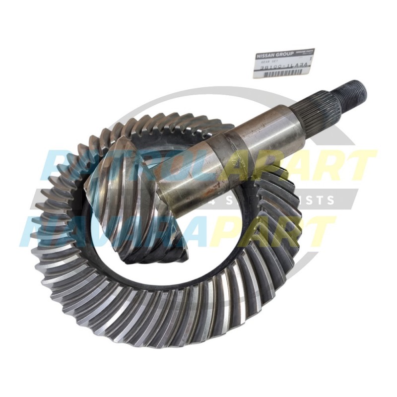 Genuine Nissan Patrol Y62 Rear Crown Wheel & Pinion Standard 3.357 Ratio