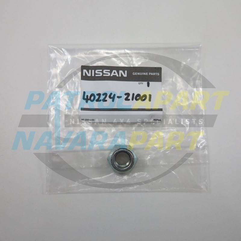 Genuine Nissan Patrol GQ GU Open End Zinc Silver Nuts