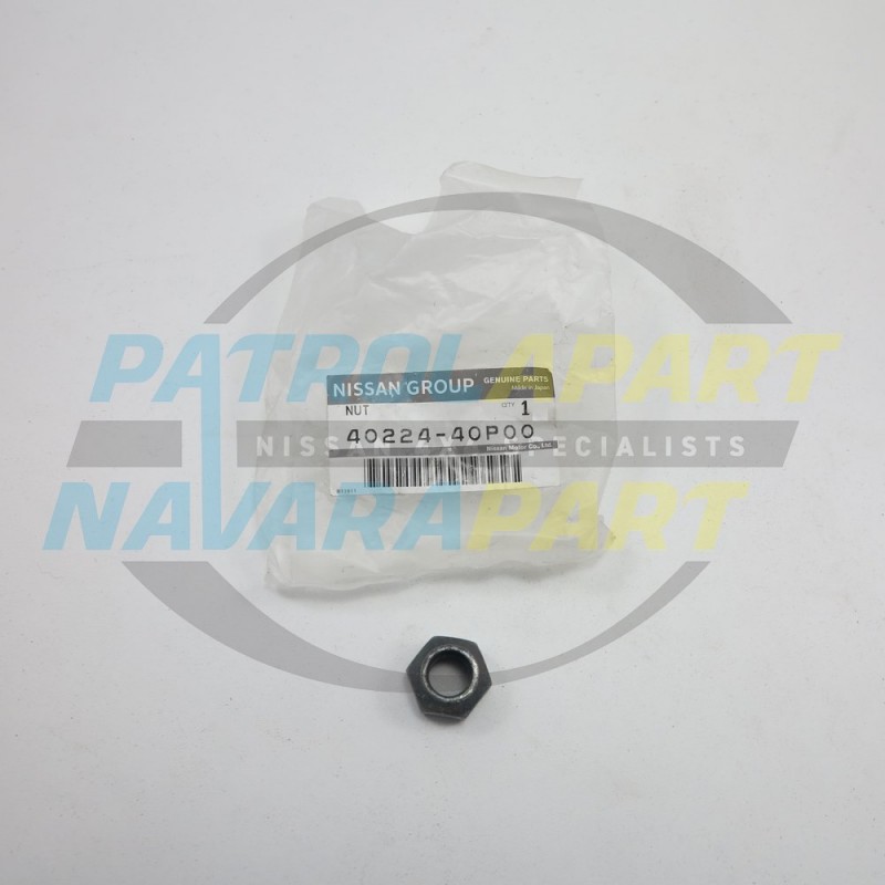 Genuine Nissan Patrol GQ GU Open End Black Wheel Nuts