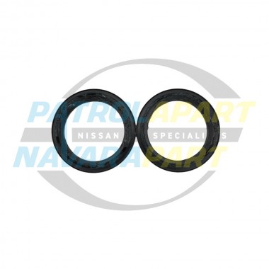 NDK Front Hub Bearing Seal Pair Suit Nissan Patrol GQ Y60 & GU Y61