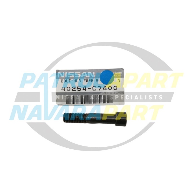 Genuine Nissan Patrol GQ Y60 Auto Hub Bolt