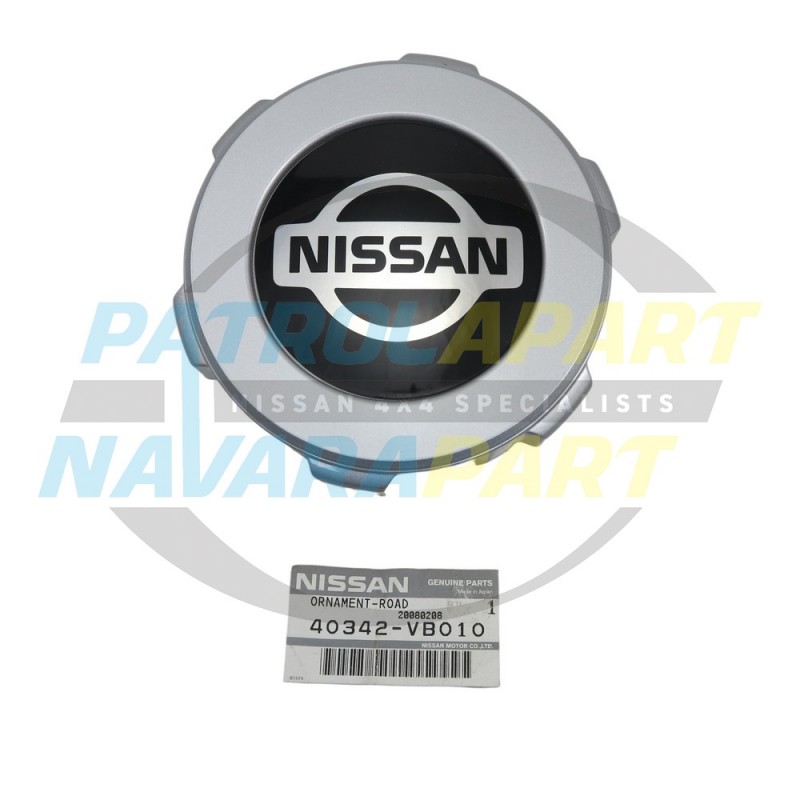 Genuine Nissan Patrol GU1 Rear Wheel Hub Cover Cap Alloy