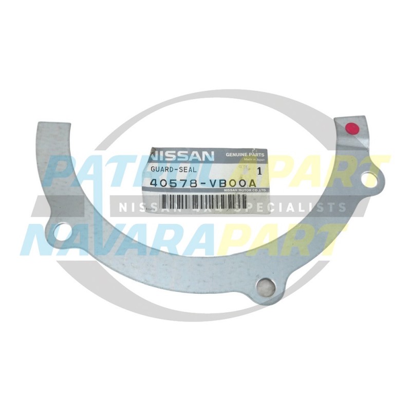 Genuine Nissan Patrol GU Y61 Swivel Seal Left Hand Side Rear Retaining Plate