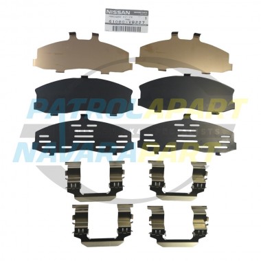 Genuine Nissan Brake Caliper Shim Kit Front - Patrol GU Y61