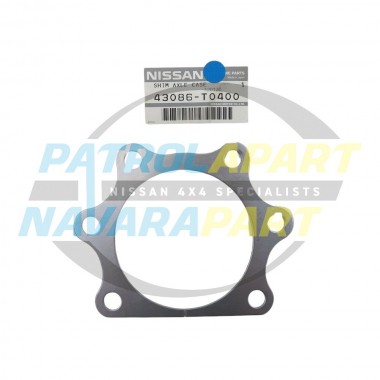 Genuine Nissan Patrol GQ Rear Axle Drum Brake Shim 1.00