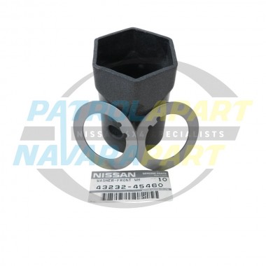 54mm Front Hub Nut Tool with Locking Tabs - Nissan Patrol Y60 GQ