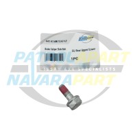 Brake Caliper Slide Pin Bolt Rear Upper/Lower - Nissan Patrol Y61 GU