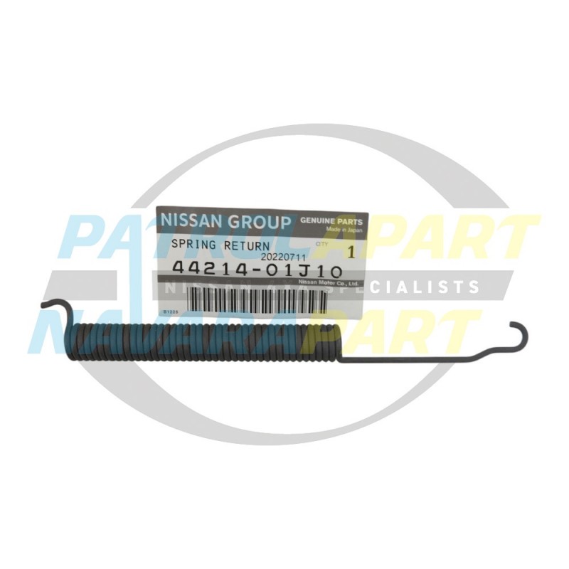 Genuine Nissan Patrol GQ GU Ute Drum Brake Top Adjuster Spring