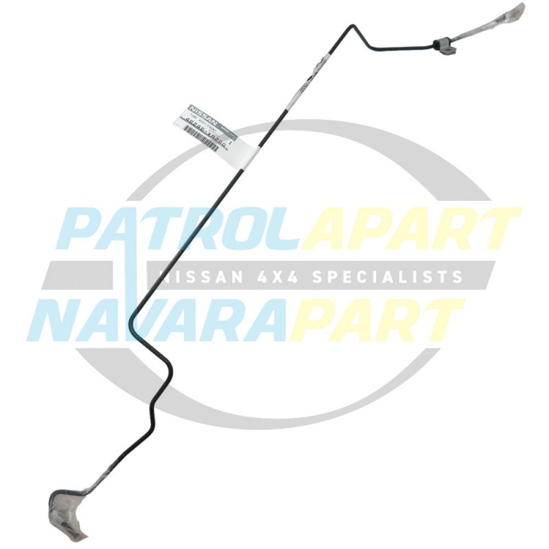 Genuine Nissan GU Patrol LHF Left Hand Front Brake Pipe suit Non ABS