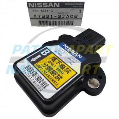 Genuine Nissan Patrol Y62 Gravity Airbag Sensor Console Module