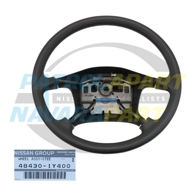 Genuine Nissan Patrol GU Ute Series 2 Steering Wheel