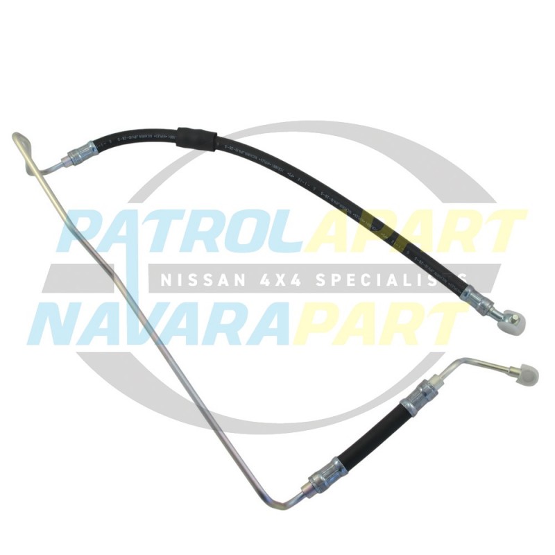 Nissan Patrol GQ Genuine Power Steering Hose TB42 Carby