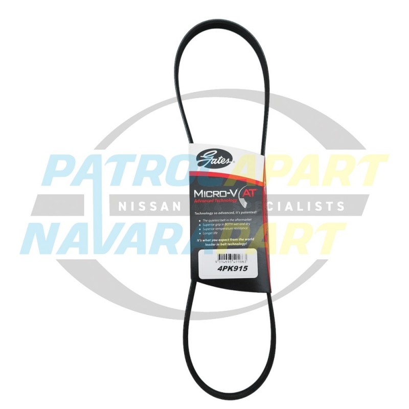 PolyRib Air Con AC A/C Fan Drive Belt Suits Nissan Patrol GU Y61 TB48 4.8L