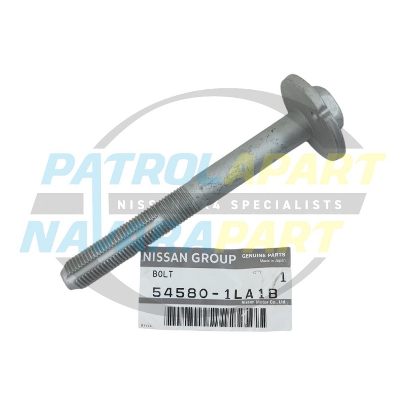 Genuine Nissan Patrol Y62 VK56 Front + Rear Lower Control Arm Bolt