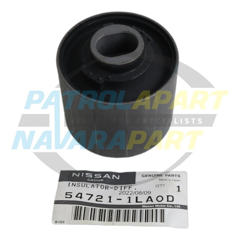 Genuine Nissan Patrol Y62 Front Diff Housing Mounting Bush